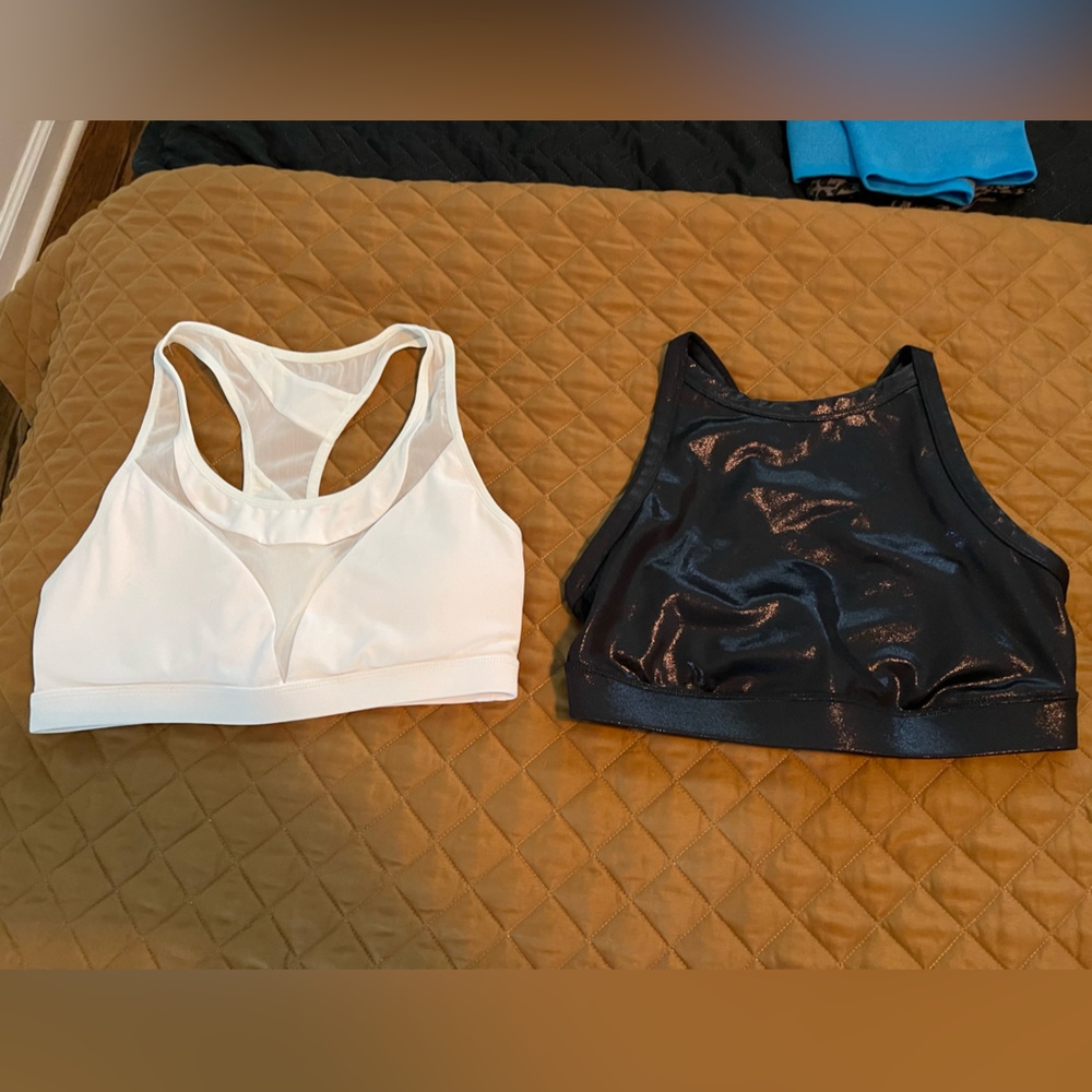 Two size Small sports bra